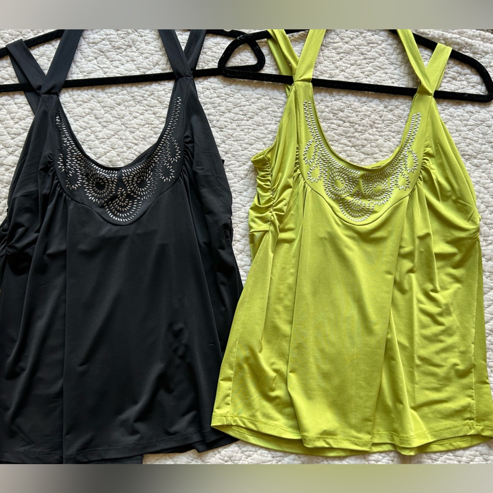 Lot of 2 Style & Company Sleeveless Women’s Tank Tops size M